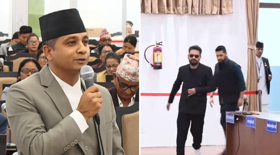 बालेन र रविले संसद्‌मा नियम मिचेको भन्दै एमाले आक्रामक, सभामुखसँग रुलिङ माग