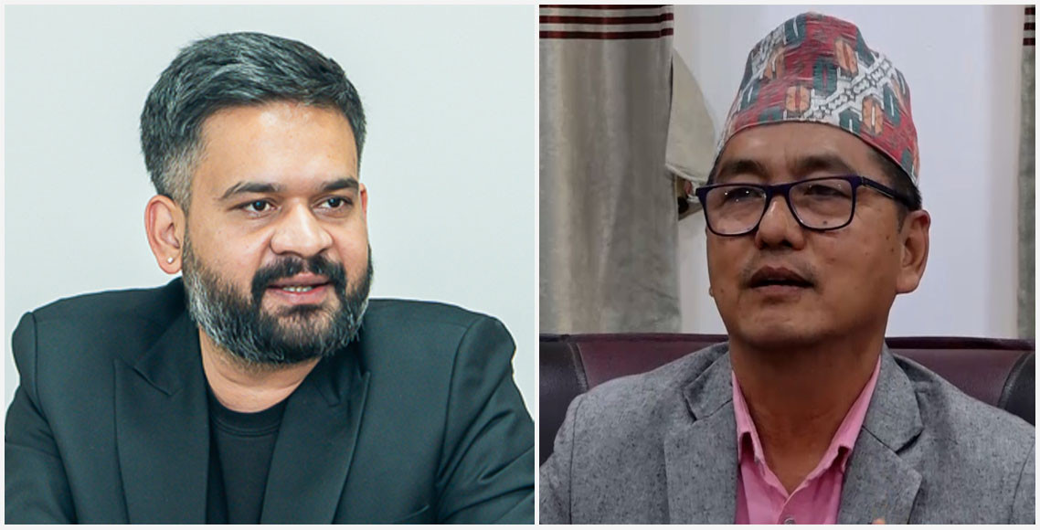 प्रधानमन्त्री बालेन र राप्रपा अध्यक्ष लिङ्देनबिच भेटवार्ता