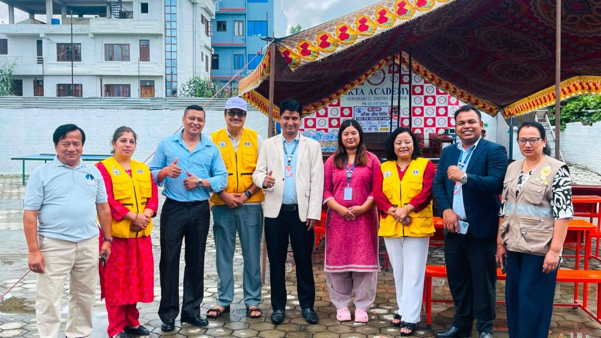 एकता एकेडेमीको सामाजिक अभियान: ३३ जनालाई मोतिबिन्दु शल्यक्रियाको सिफारिस