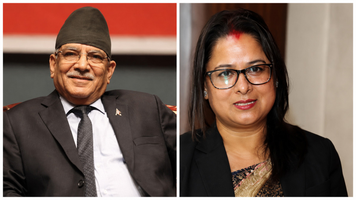प्रचण्ड र पूर्वमन्त्री श्रेष्ठबिच भेटवार्ता