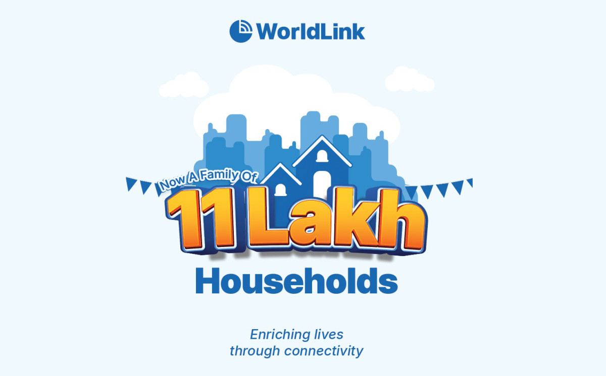 वल्र्डलिंकद्वारा ११ लाख एफटिटिएच ग्राहकको ऐतिहासिक उपलब्धि गरेको दाबी