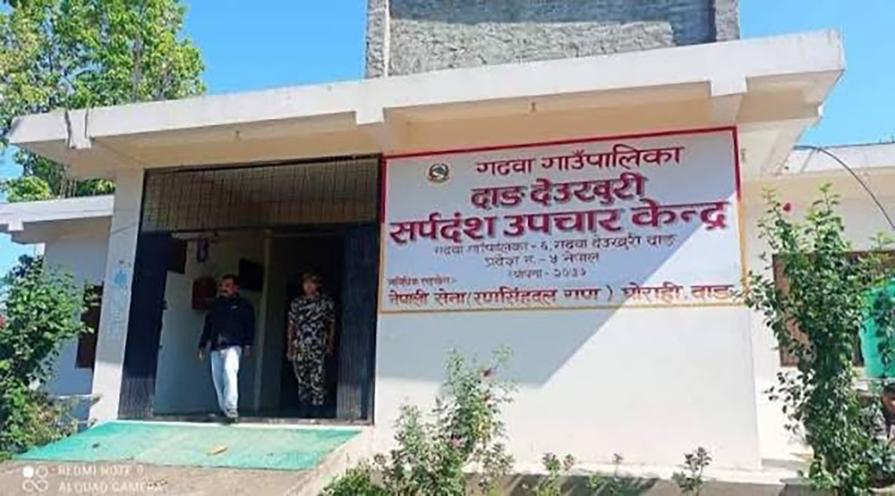 दाङमा एन्टीस्नेक भेनम अभाव, सर्पदंशका बिरामीको उपचार प्रभावित
