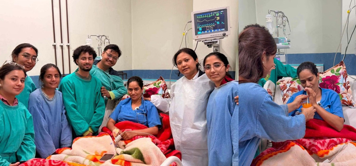 नर्स ज्योति रानाभाटले  तोडिन् अनशन