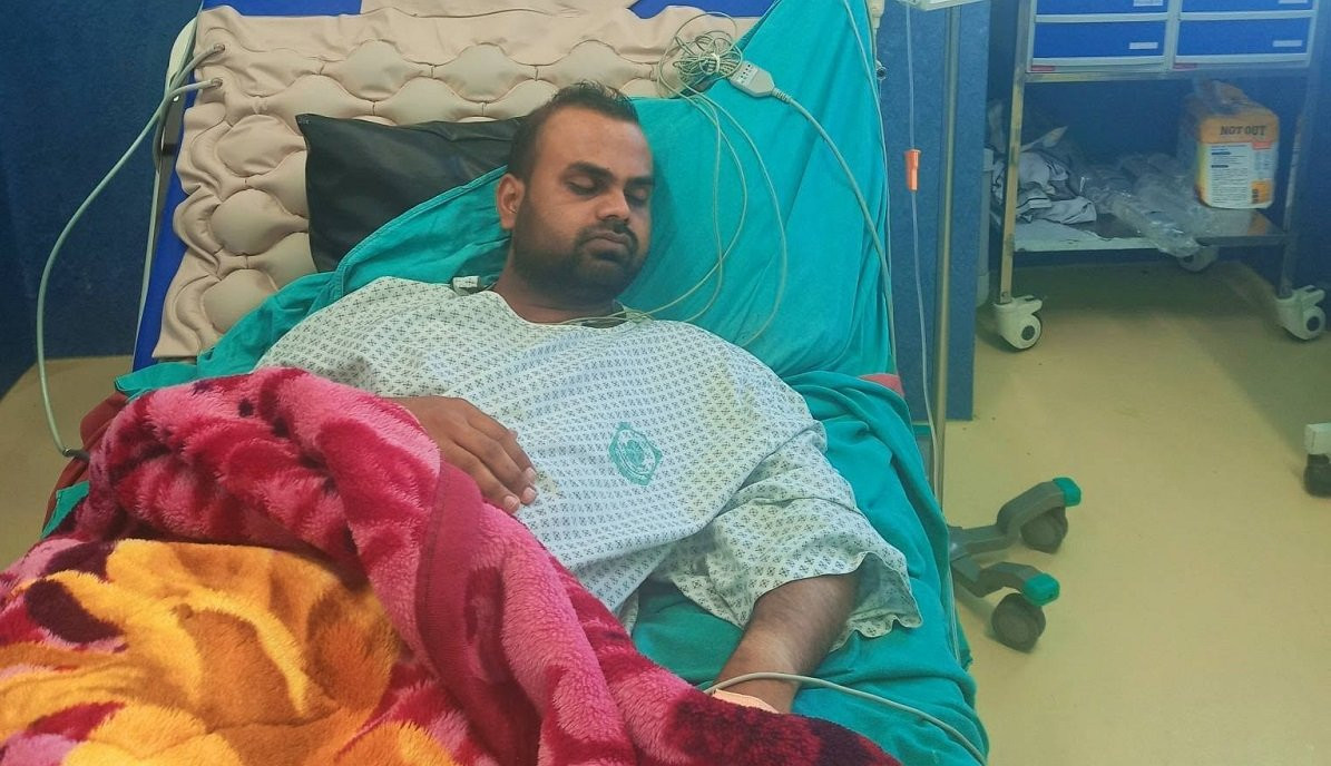 अनसनरत डिल्ली हरिजन वीर अस्पतालको आइसीयूमा
