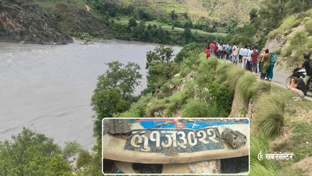 भेरी नदीमा जिप खसेर बेपत्ता दुई जनाको पहिचान खुल्यो