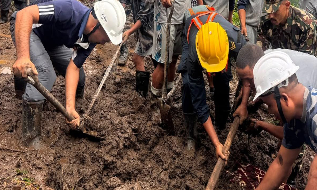 पहिरो प्रभावित ४ जिल्लामा भौगर्भिक अध्ययन टोली पठाउँदै सरकार