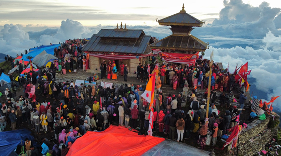 आजदेखि बडीमालिका मन्दिरमा पूजा सुरु