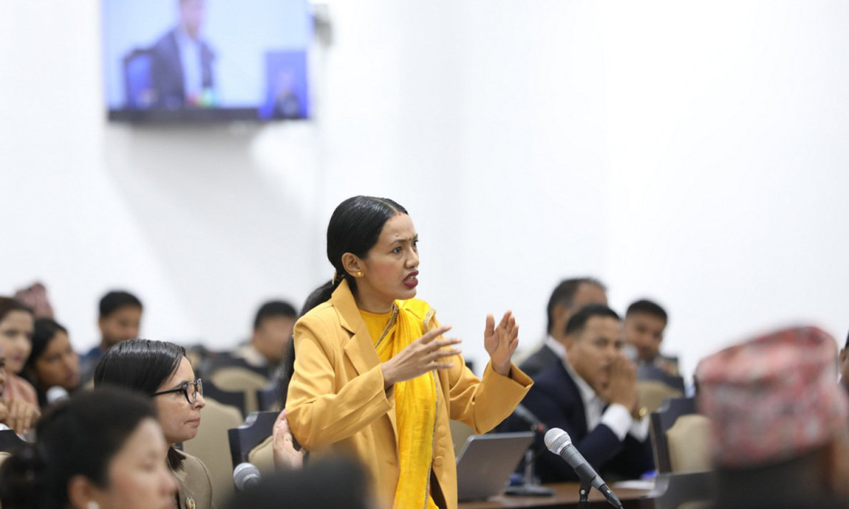 आशिका तामाङले गरिन् प्रतिनिधि सभा बैठक बहिस्कार