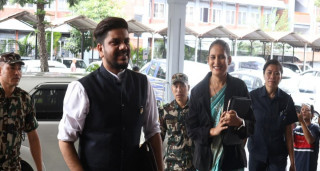 रास्वपा संसदीय दलमा जुट्दै सांसद तथा मन्त्री (तस्बिरहरू)