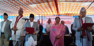 मुख्यमन्त्री थापाले लिए पद तथा गोपनीयताको शपथ