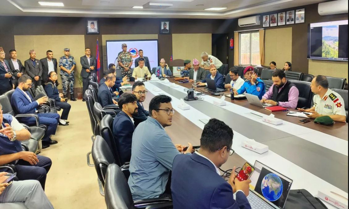मनसुन प्रतिकार्य कमाण्ड पोस्टको आकस्मिक बैठक
