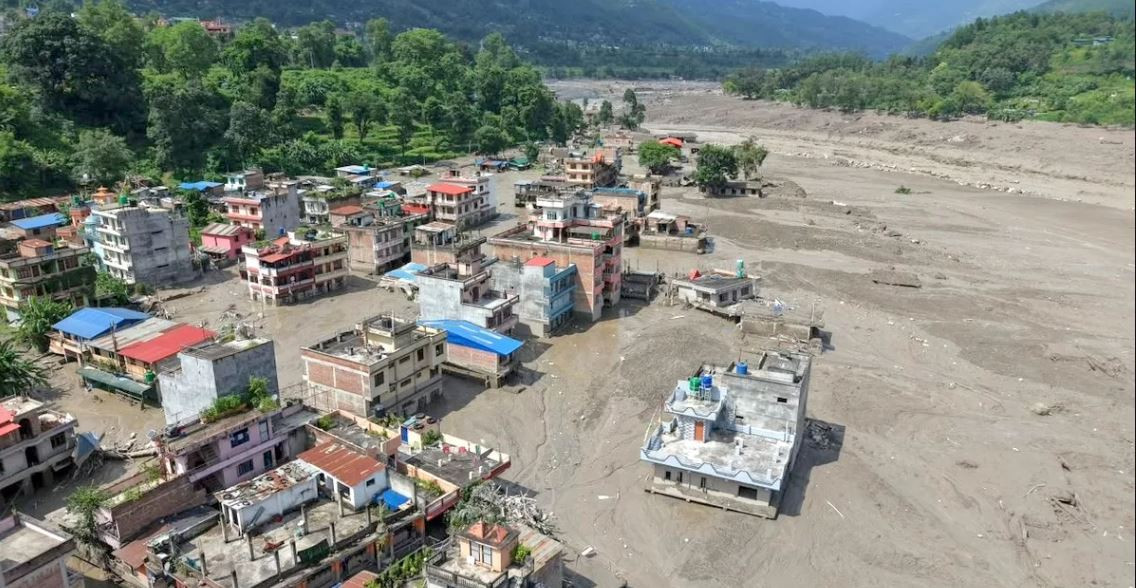 रसुवा बाढी : ७९ सुरक्षाकर्मीसहित ४७७ जना सम्पर्कविहीन