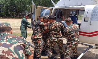 सेनाले टिमुरेसहित प्रभावित क्षेत्रमा राहत सामग्री पठाउन थाल्यो