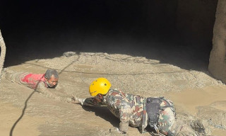 रसुवागढी जलविद्युत् केन्द्रभित्र फसेका चार कर्मचारीको सकुशल उद्धार