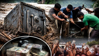 बाढीले बगाएर ल्याएको बैंकको ‘सेफ’ फोड्ने २९ जना पक्राउ, ९२ लाख बरामद