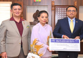 नेशनल लाइफ इन्स्योरेन्सद्वारा प्रधानमन्त्री राहत कोषमा १ करोड ५१ लाख सहयोग