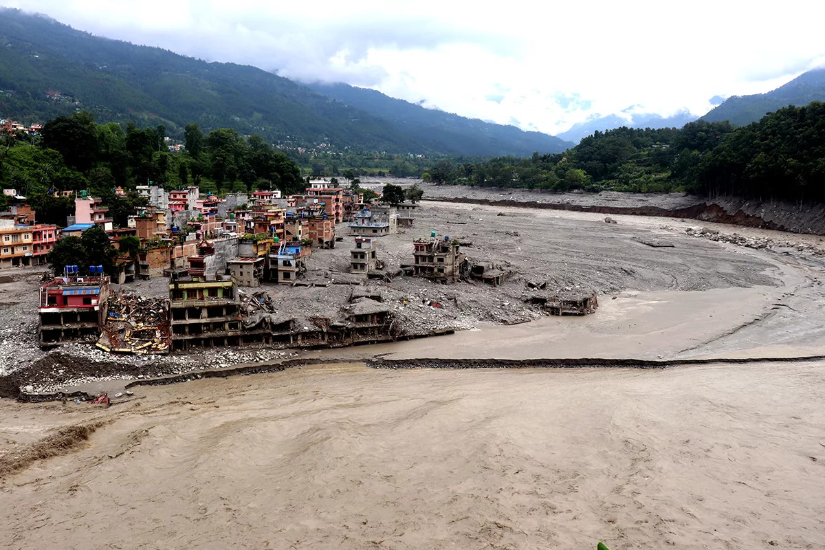 भोटेकोशी बाढीपछि सरकारसँग स्थानीय तहका ८ बुँदे माग
