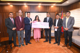 भोटेकोशी बाढीपीडितका लागि प्रभु बैंकले गर्‍यो २ करोड ११ लाख सहयोग