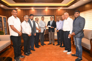 भीषण वाढीवाट भएको मानवीय तथा जनधनको क्षतिमा नेपाल वनस्पति घ्यू तेल उत्पादक संघको सहयोग