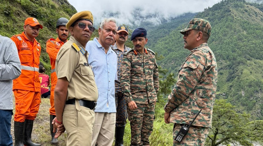 बाढी प्रभावित क्षेत्रमा पुगे भारतीय राजदूत