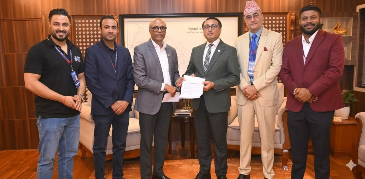 एनभीएलको टिकट बिक्रीबाट उठेको ५.९० लाख प्रधानमन्त्री राहत कोषमा