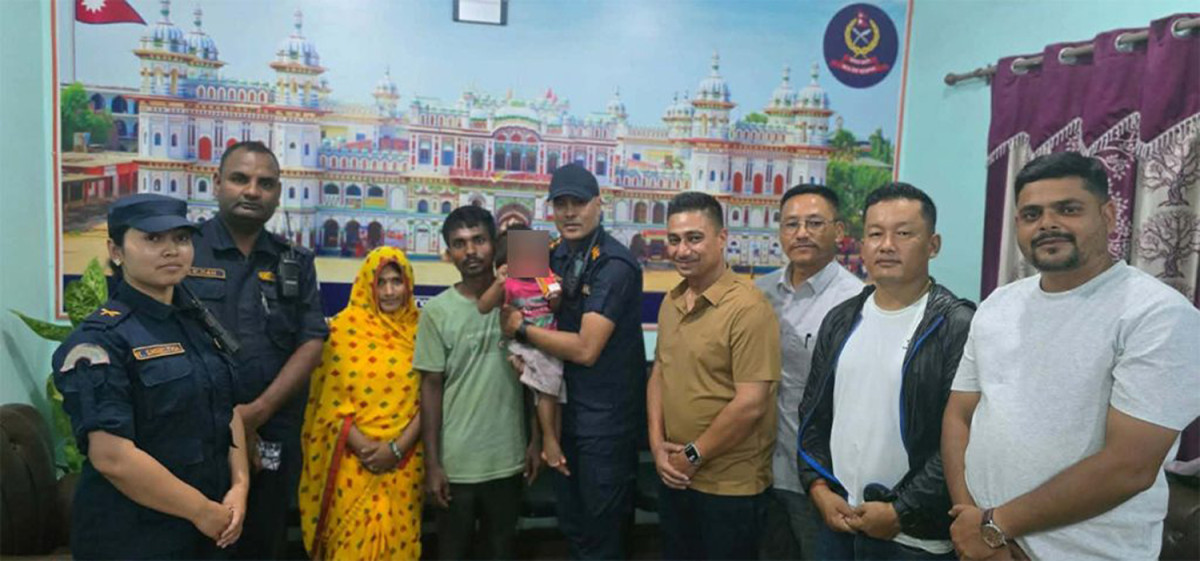 ११ दिनपछि सकुशल भेटिए १५ महिनाका बालक