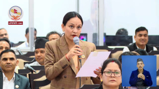 बाढीमा बेपत्ता शिक्षककी श्रीमतीलाई रोजगारी दिन सांसद भण्डारीको माग