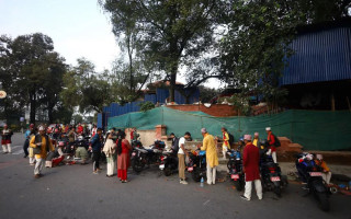 आज विश्वकर्मा पूजा, भद्रकाली मन्दिर परिसरमा श्रद्धालुको भीड