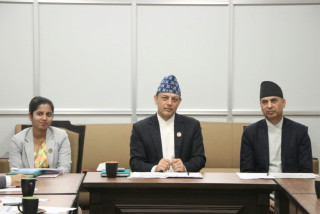 कार्यव्यवस्था परामर्श समिति बैठक बस्दै