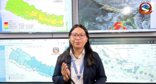मौसम प्रणाली उत्तर–पश्चिम सर्दै, नेपालमा वर्षाको सम्भावना