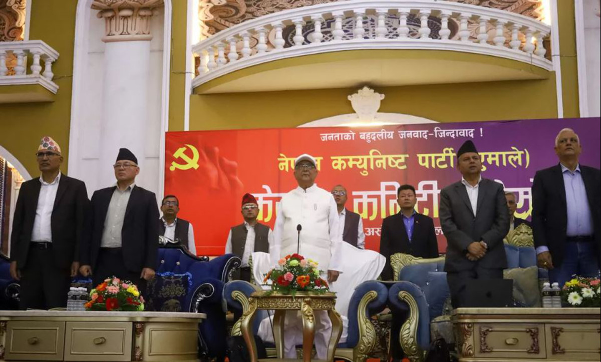 एमाले केन्द्रीय समिति बैठक (तस्बिर)