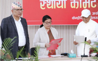 पूर्वराष्ट्रपति विद्यादेवी भण्डारी एमालेको वरिष्ठ उपाध्यक्ष नियुक्त, अध्यक्ष ओलीद्वारा शपथ