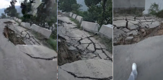 मुग्लिन-काठमाडौं सडक पूर्ण अवरुद्ध