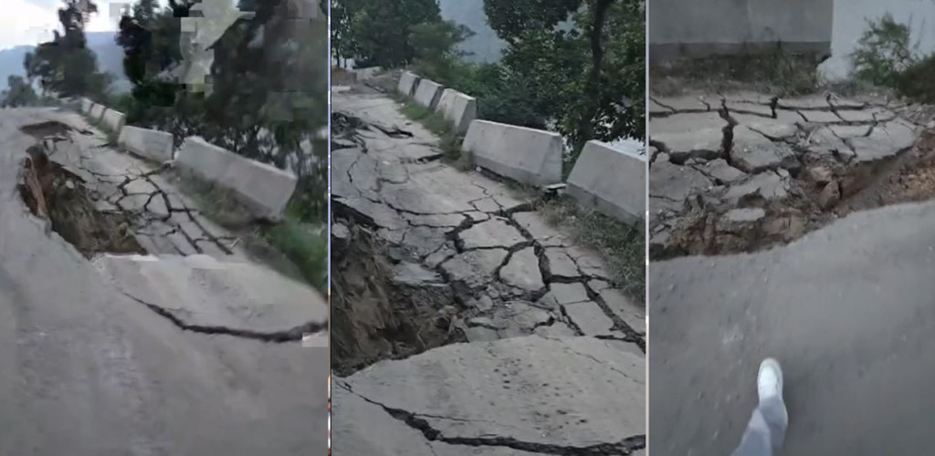 मुग्लिन-काठमाडौं सडक पूर्ण अवरुद्ध