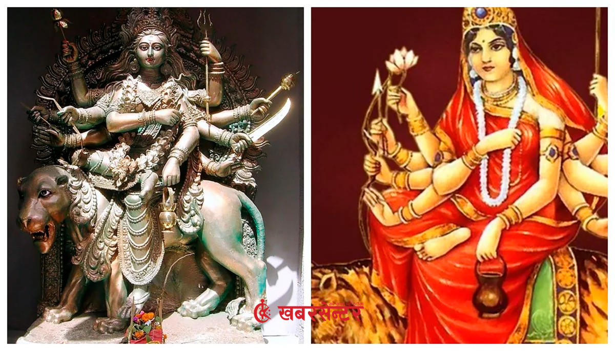 नवरात्रको तेस्रो दिन : आज चन्द्रघण्टा देवीको पूजा आराधना गरिँदै